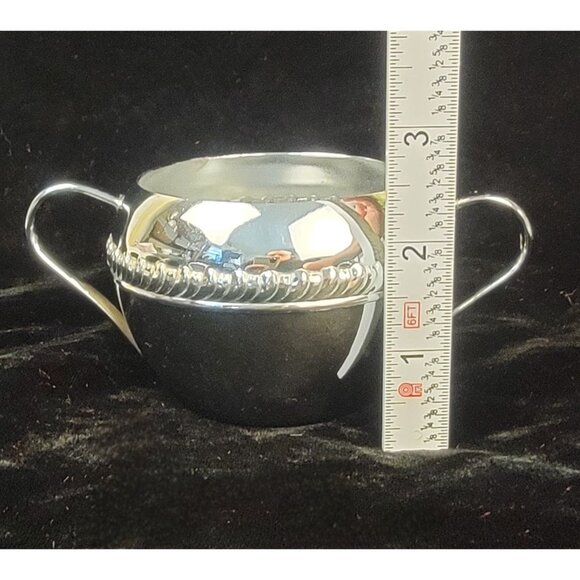 Vintage Irvinware Polished Chrome Sugar Bowl - Picture 3 of 14
